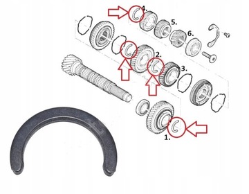 9620395580 PIERŚCIEŃ DUCATO BOXER JUMPER 2.2, 2.3