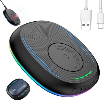 MOUSE JIGGLER CICHE Z OŚWIETLENIEM 7 KOLORÓW I FUNKCJĄ WYŁĄCZNIKA CZASOWEGO