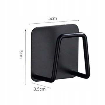 ДЕРЖАТЕЛЬ ДЛЯ КУХОННОЙ ГУБКИ САМОКЛЕЯЩАЯСЯ ВЕШАЛКА 2 СТАЛЬНОЙ МЕТАЛЛИЧЕСКИЙ ОРГАНАЙЗЕР