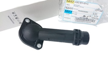 KRÓCIEC TERMOSTATU AUDI OE 03G121121C