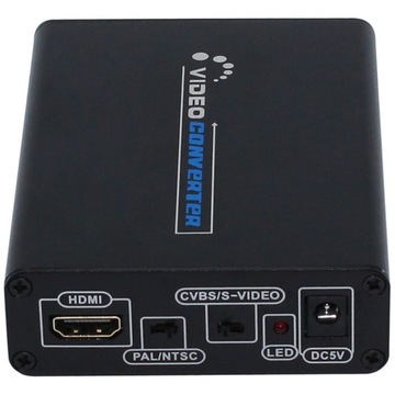 Konwerter HDMI do S-Video AV CVBS/RCA/Cinch