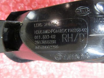 HALOGEN PRAVÝ SMART FOURTWO COUPE 453