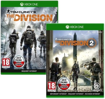 Tom Clancy's THE DIVISION 1 + 2 GRY XBOX ONE - PL