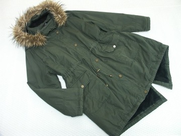 YOURS CLOTHING_ХАКИ ЖЕНСКАЯ ТЕПЛАЯ ПАРКА, размеры 50-52