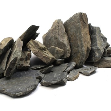 Skała Kamienie Slate Stone Naturalny Kamień do Akwarium 5kg