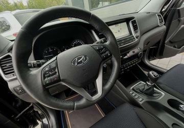 Hyundai Tucson III SUV 1.7 CRDI 115KM 2017 Hyundai Tucson 1.7 blue CRDI MANUAL bezwypadkowy GWARANCJA perfekcyjny, zdjęcie 27