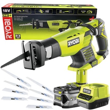 RYOBI RRS1801M PIŁA SZABLASTA AKU 18V +4Ah +10 brz