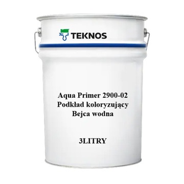 TEKNOS AQUA PRIMER 2900-02 bejca do okien drzwi 3L