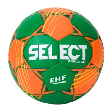 Select Force DB EHF Junior 2 гандбольная зелено-оранжевая 11732 2