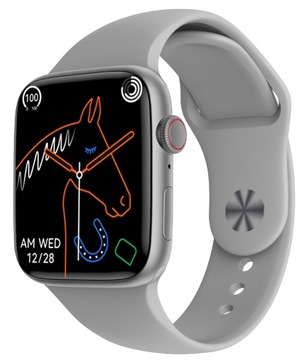 ZEGAREK SMARTWATCH DAMSKI MĘSKI DT9 ROZMOWY POLSKIE MENU EKG ZDROWIE