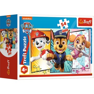 Psi Patrol Puzzle mini54 Bądź jak Psi Patrol TREFL