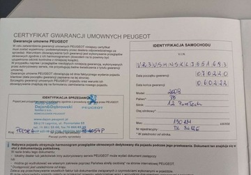 Peugeot 2008 II SUV 1.2 PureTech 130KM 2020 Peugeot 2008 2008 Allure 130KM I wl. serwisowany w ASO GWARANCJA 1.2, zdjęcie 26