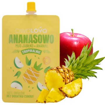 Mus Deser Owocowy dla Dzieci 200g, Owolovo