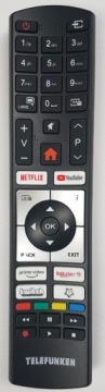 Оригинальный пульт дистанционного управления для SMART-телевизора Telefunken RC4518P.