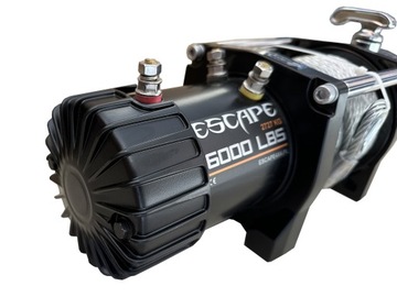 Лебедка Escape 6000ES 2727 кг 4x4 со стальным тросом Off-Road 4x4 компактный