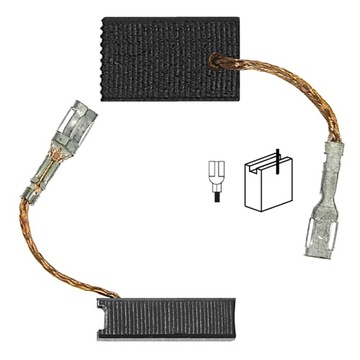 SZCZOTKI WĘGLOWE Bosch GWS 11-125 CI 5x10