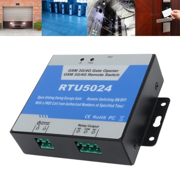 URZĄDZENIE DO OTWIERANIA BRAMY GSM RTU5024 IP30