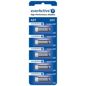Bateria alkaliczna everActive 27A A27 12V - 5 szt