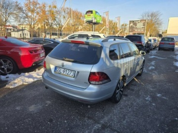 Volkswagen Golf VI Variant 1.6 TDI-CR DPF 105KM 2009 Volkswagen Golf 1.6 TDI 105 KM, Klimatyzacja,, zdjęcie 4