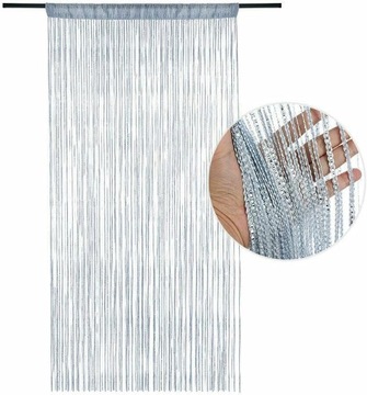 улыбкадевушка Веревка Дверной занавес Муха Насекомое Жук Экран Веревка Дверные проемы