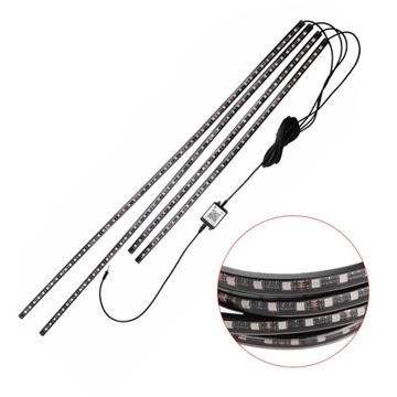 ОСВЕЩЕНИЕ ШАССИ 4 СВЕТОДИОДНЫХ РЕМНЯ С ДИСТАНЦИОННЫМ УПРАВЛЕНИЕМ