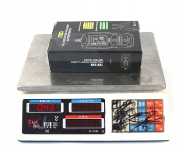 12V 24V Tester akumulatora Analizator baterii LCD