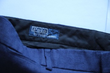 POLO RALPH LAUREN__SPODNIE CHINO 100% LEN__36/32