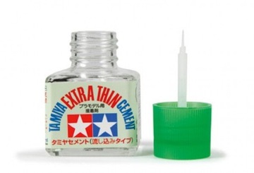Tamiya EXTRA THIN Klej z pędzelkiem do modeli 40ml