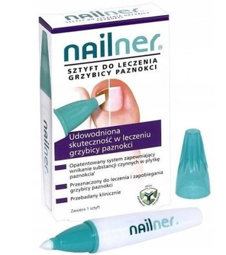 Nailner sztyft 2w1 do leczenia paznokci 4 ml