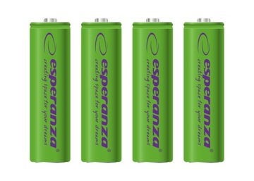 4x AKUMULATORKI AA R6 BATERIE 2000mAh