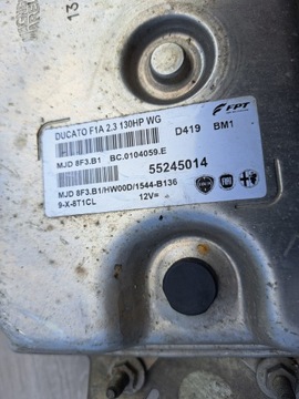 DUCATO III JUMPER BOXER 06-12 ŘÍZENÍ MOTORU 55245014 130 KM