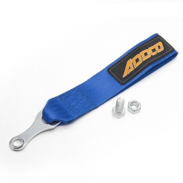 Pas holowniczy JDM KJS Tow Strap ADDCO BLUE