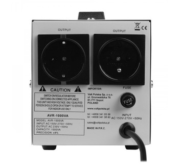 СТАБИЛИЗАТОР НАПРЯЖЕНИЯ AVR 1000 ТОЧНОСТЬ 8% ДЛЯ ФОТОГЕНЕРАТОРА, Ц. ПЕЧИ