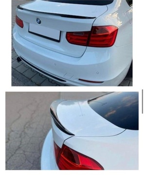 Spoiler BMW 3 F30 Lotka Czarny Połysk
