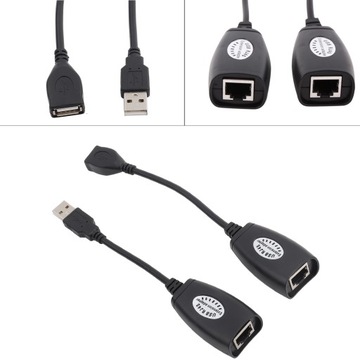 КАБЕЛЬ УДЛИНИТЕЛЬНОЙ СЕТИ ETHERNET ОТ USB 2.0 НА RJ45