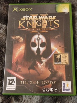 XBOX STAR WARS KNIGHTS II SITH LORDS OF THE OLD REPUBLIC X BOX