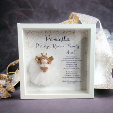 3D изображение ангела, ангелочка, подарка, ребенка, крещения, бабушки и дедушки, сувенира