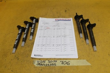 ИНЖЕКТОР ИНЖЕКТОР W219 W221 3.0 CDI 0986435355