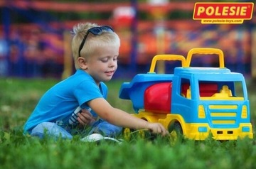 Самосвал-самосвал 3в1 для большого автомобиля-толкателя Полесье