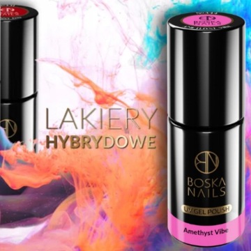 Boska Nails Lakier hybrydowy 6ml 386 Red Jacket