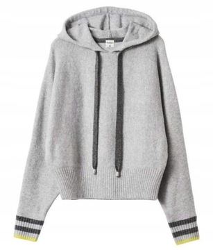 PRINGLE OF SCOTLAND SWETER Z KAPTUREM 36 38 S M