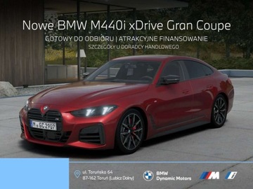 BMW Seria 4 G22-23-26 2025 BMW Seria 4 M440i xDrive Gran Coupe 392 KM mHEV - HarmanKardon - Kamera 360