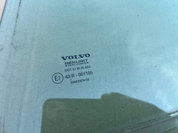LEVÝ ZADNÍ SKLO (OKNO) DVEŘE VOLVO S60 1999-2004