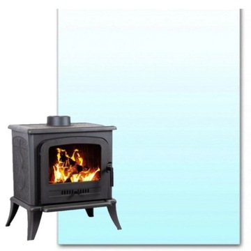 Szyba Hartowana Pod Kominek Piecyk 100x80 cm