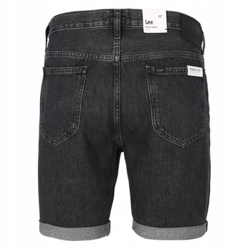 LEE RIDER SHORT SLIM BLACK STONE L73FGFSL W28