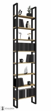 Книжная полка Industrial Loft 260 см