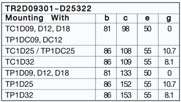 ТЕРМОРЕЛЕ TR2D09312 5,5-8А ROBUSTA