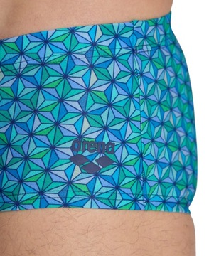 Шорты для плавания Arena STARFISH LOW WAIST SWIM SHORT БИРЮЗОВЫЙ MULTI 85