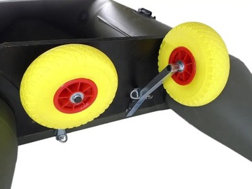 KT270Poly скользящие транцевые колеса для бескамерных надувных лодок