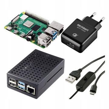 Raspberry Pi 4 Одноплатный компьютер микрокомпьютер 4x 1,5 ГГц 1 ГБ ОЗУ